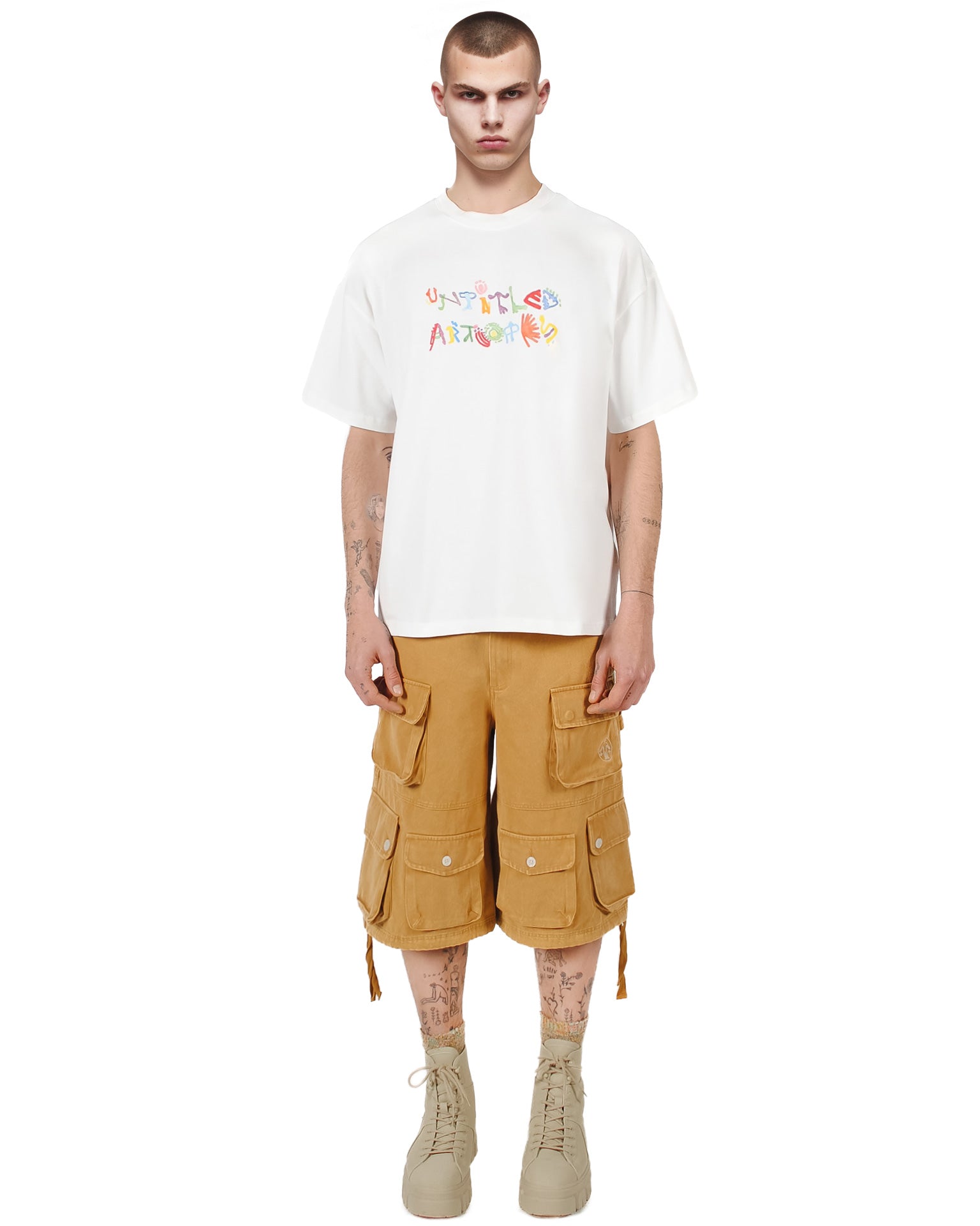 White Hippie Logo T-Shirt