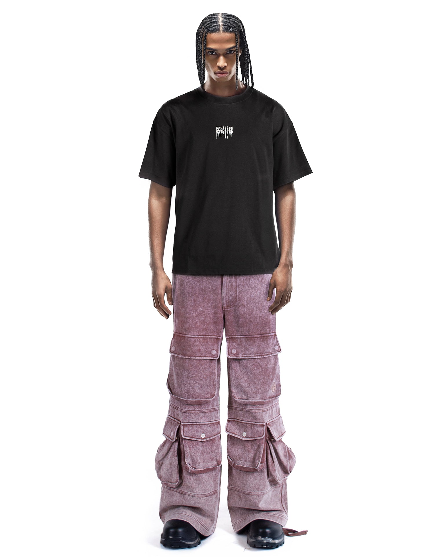 Tee Stain Logo Black