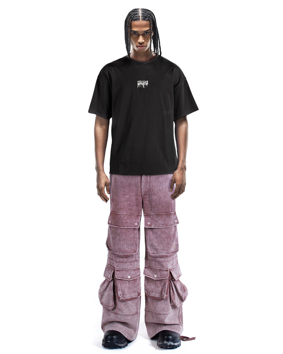 Tee Stain Logo Black