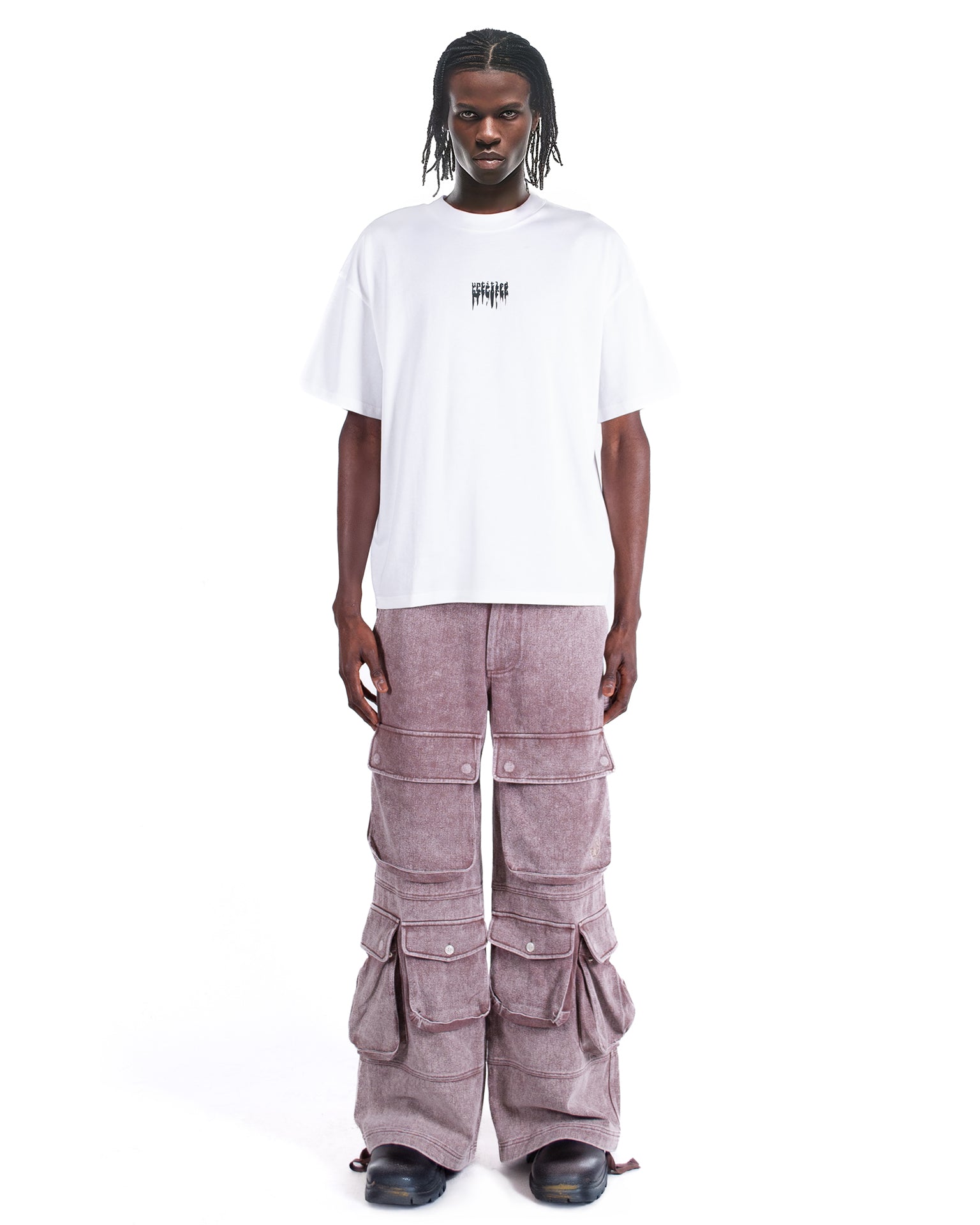 Tee Stain Logo White