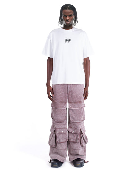 Tee Stain Logo White