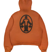 Hoodie Fade Rust