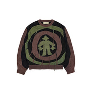 Knitwear Spiral Moss