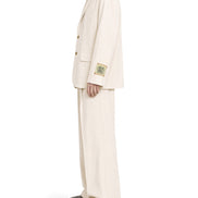 Sport Blazer Pants Cream