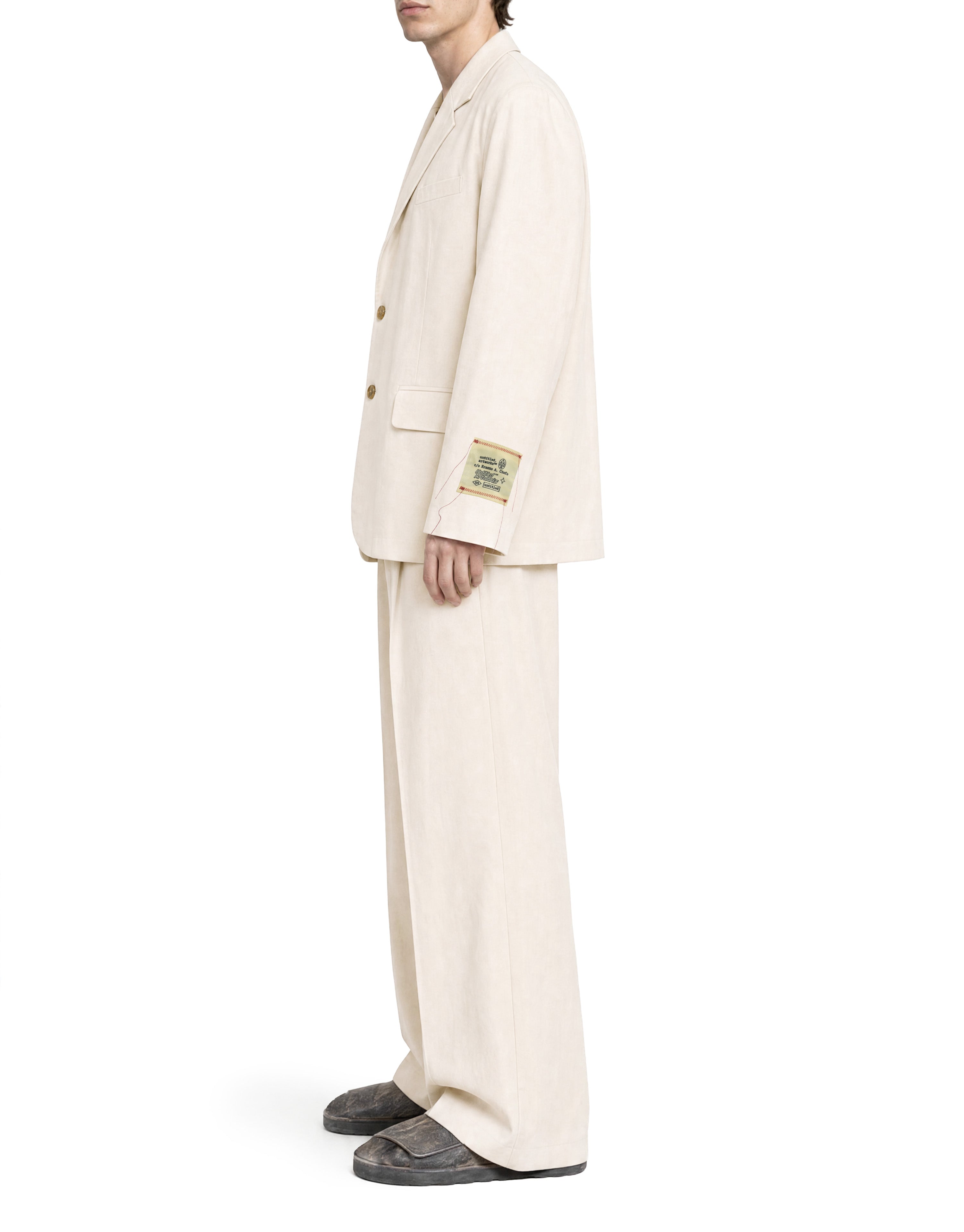 Sport Blazer Pants Cream