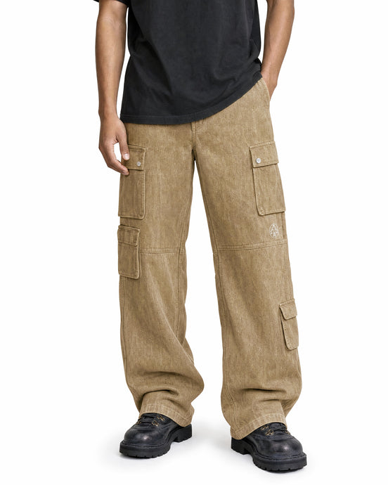 Cargo Utility Pants Washed Desert