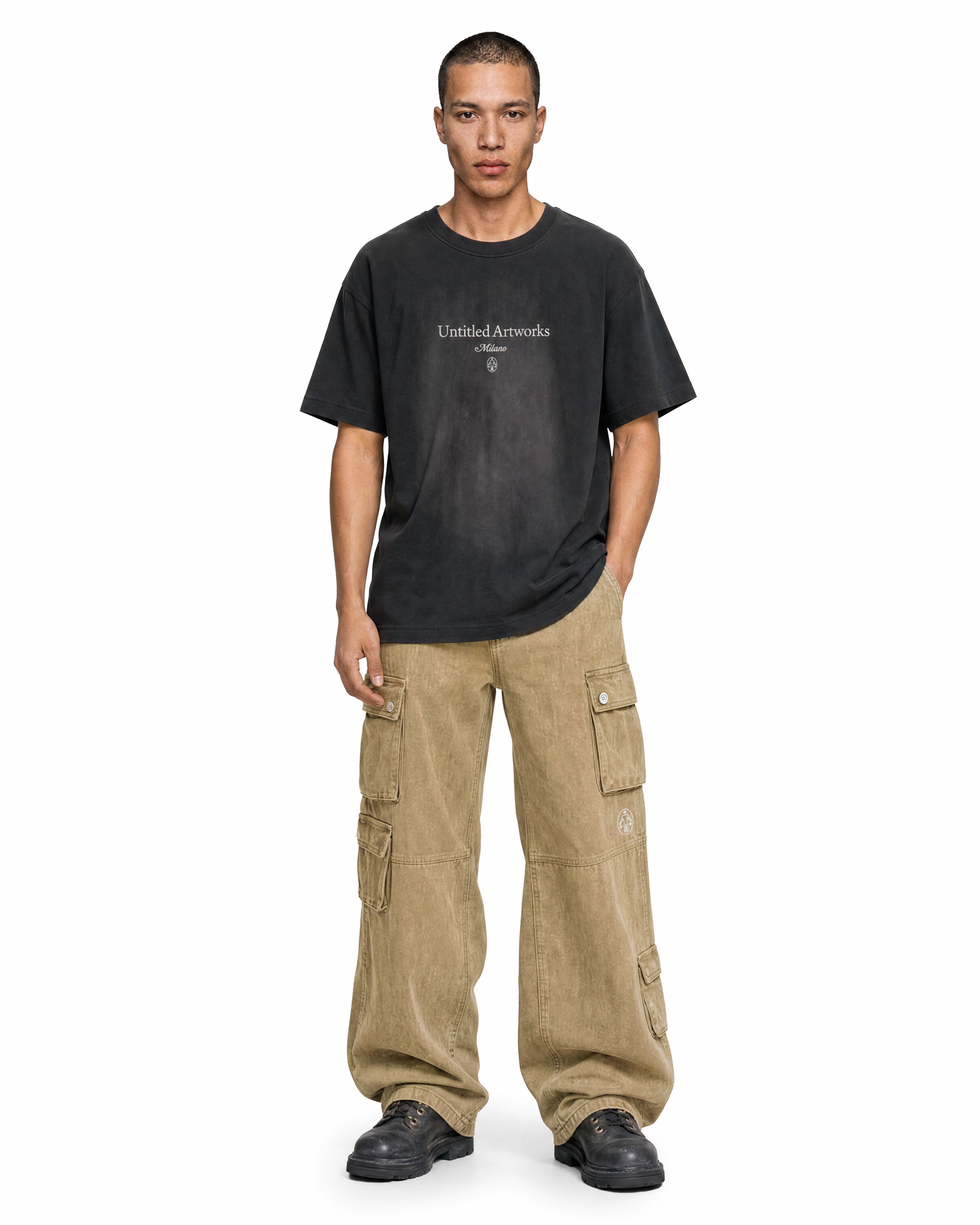 Cargo Utility Pants Washed Desert