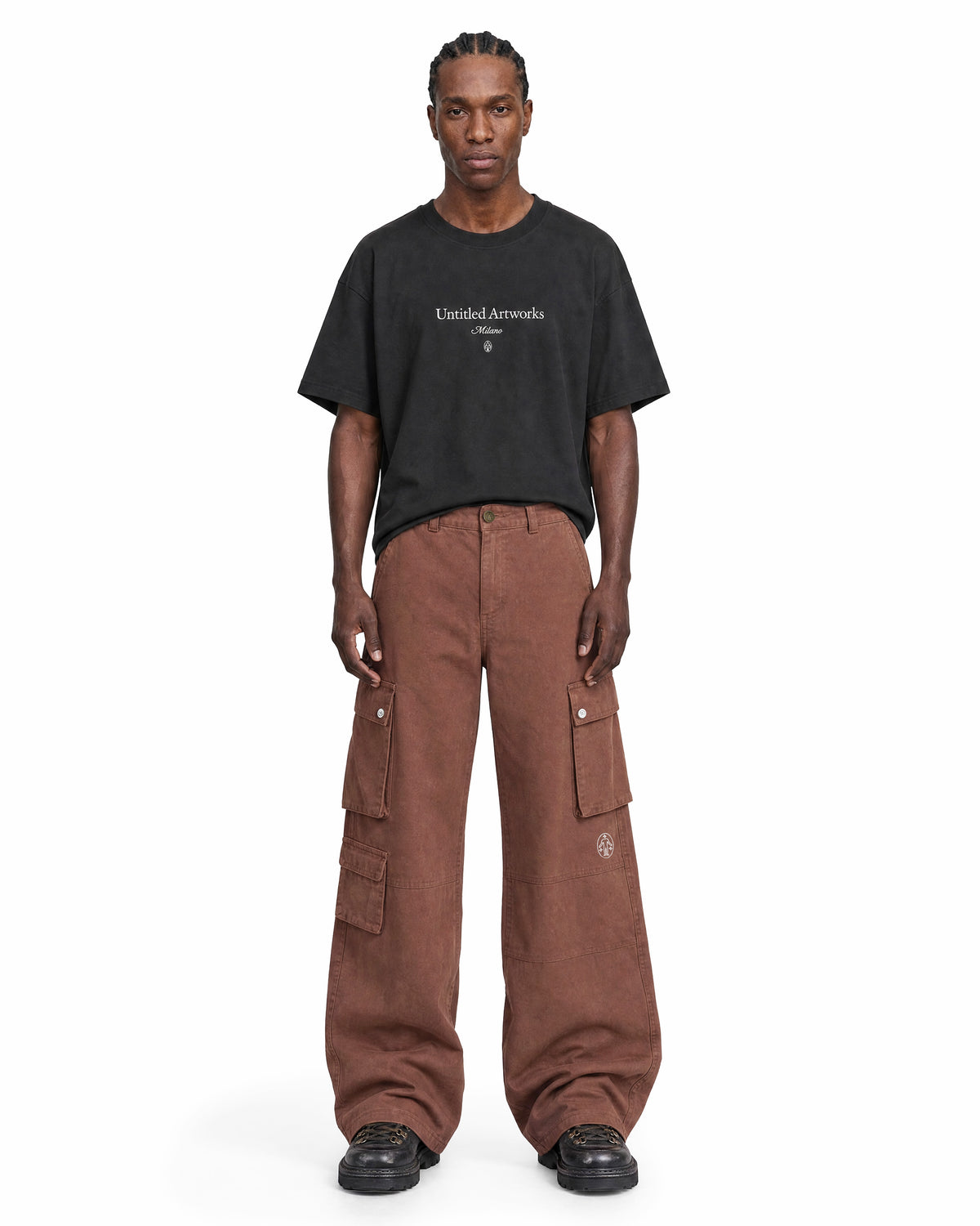 Cargo Utility Pants Washed Rust