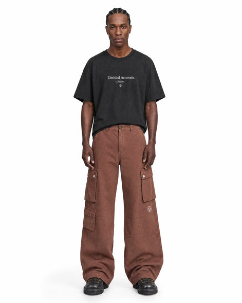 Cargo Utility Pants Washed Rust