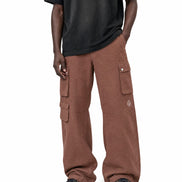 Cargo Utility Pants Washed Rust