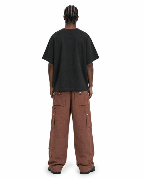 Cargo Utility Pants Washed Rust