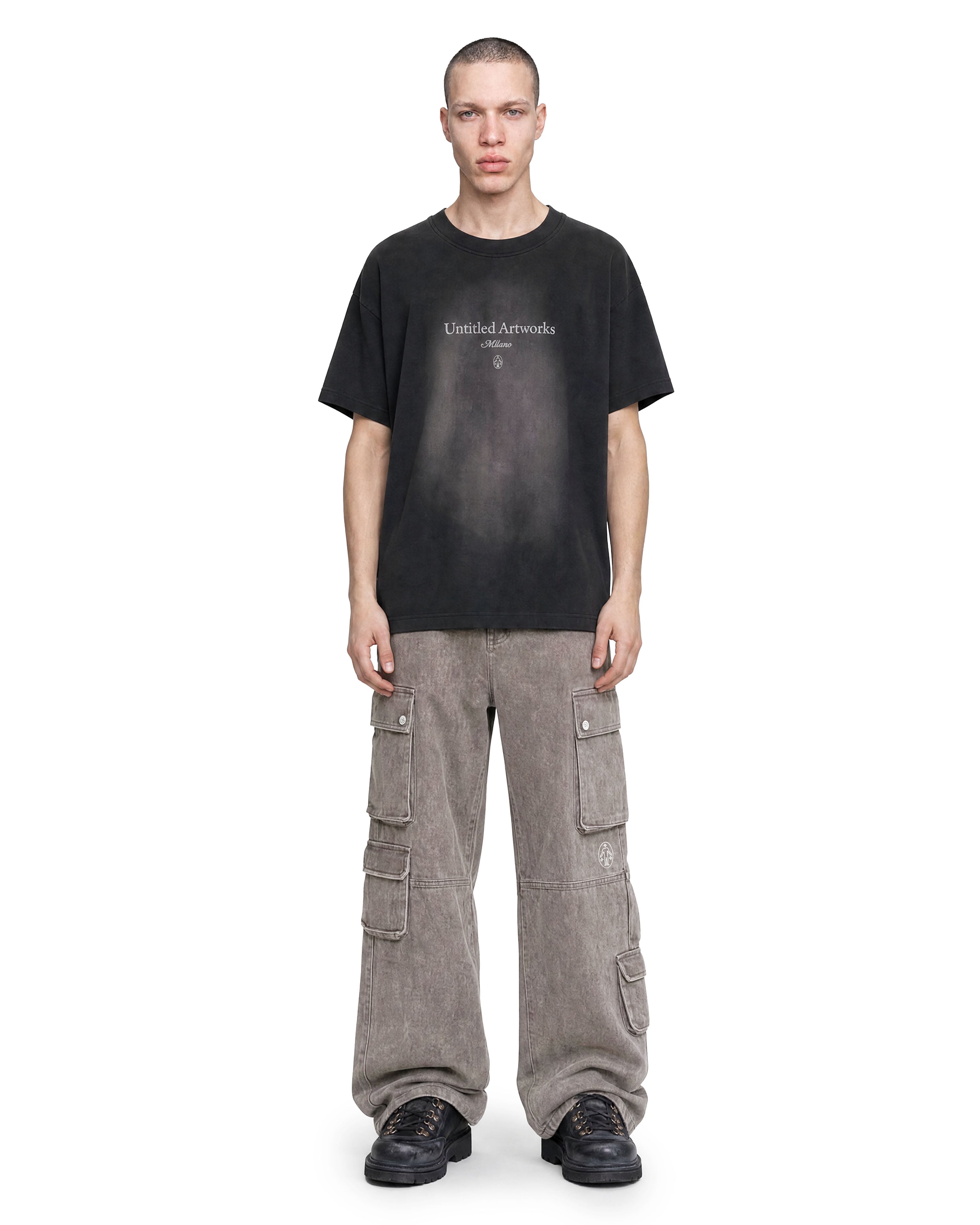 Cargo Utility Pants Washed Taupe 218