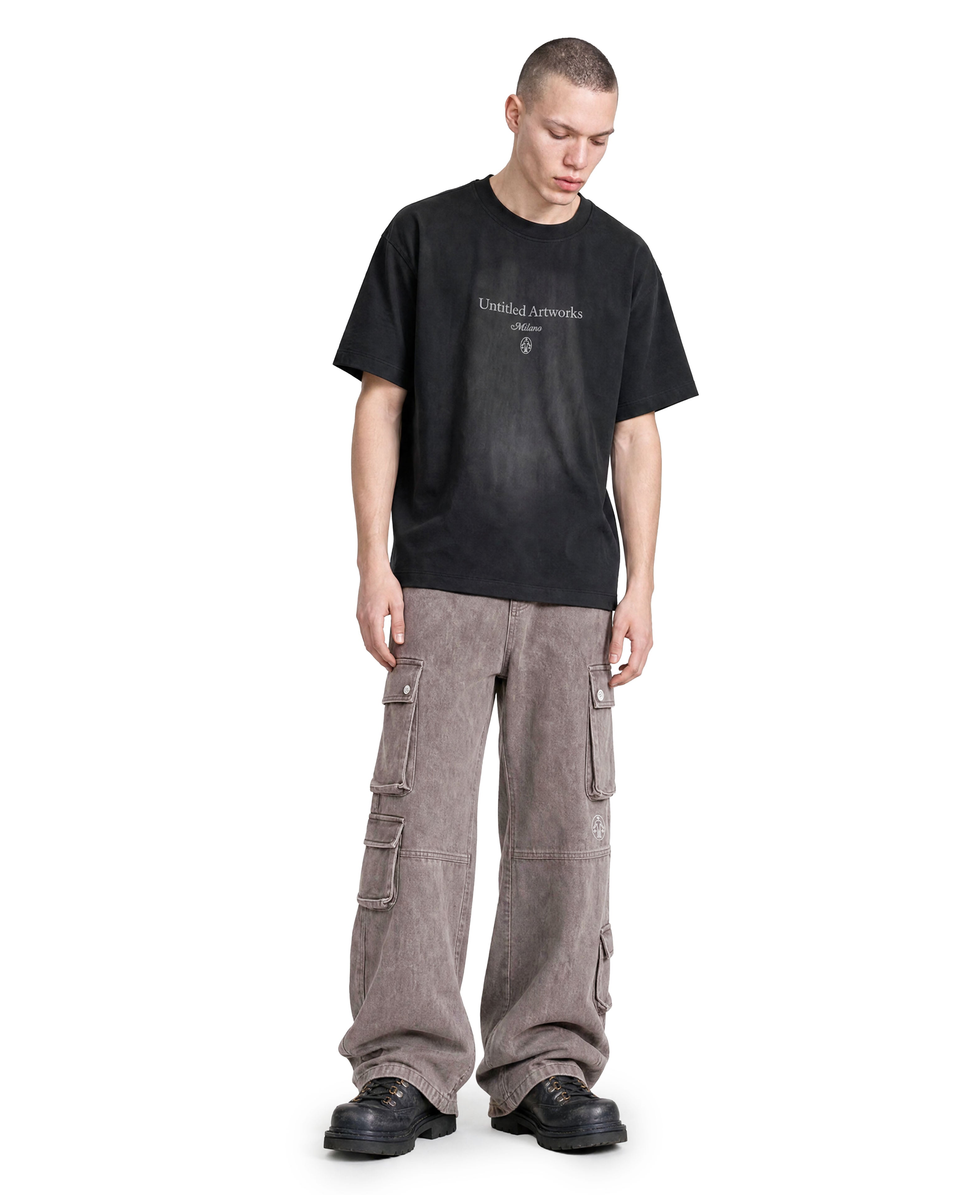 Cargo Utility Pants Washed Taupe 218