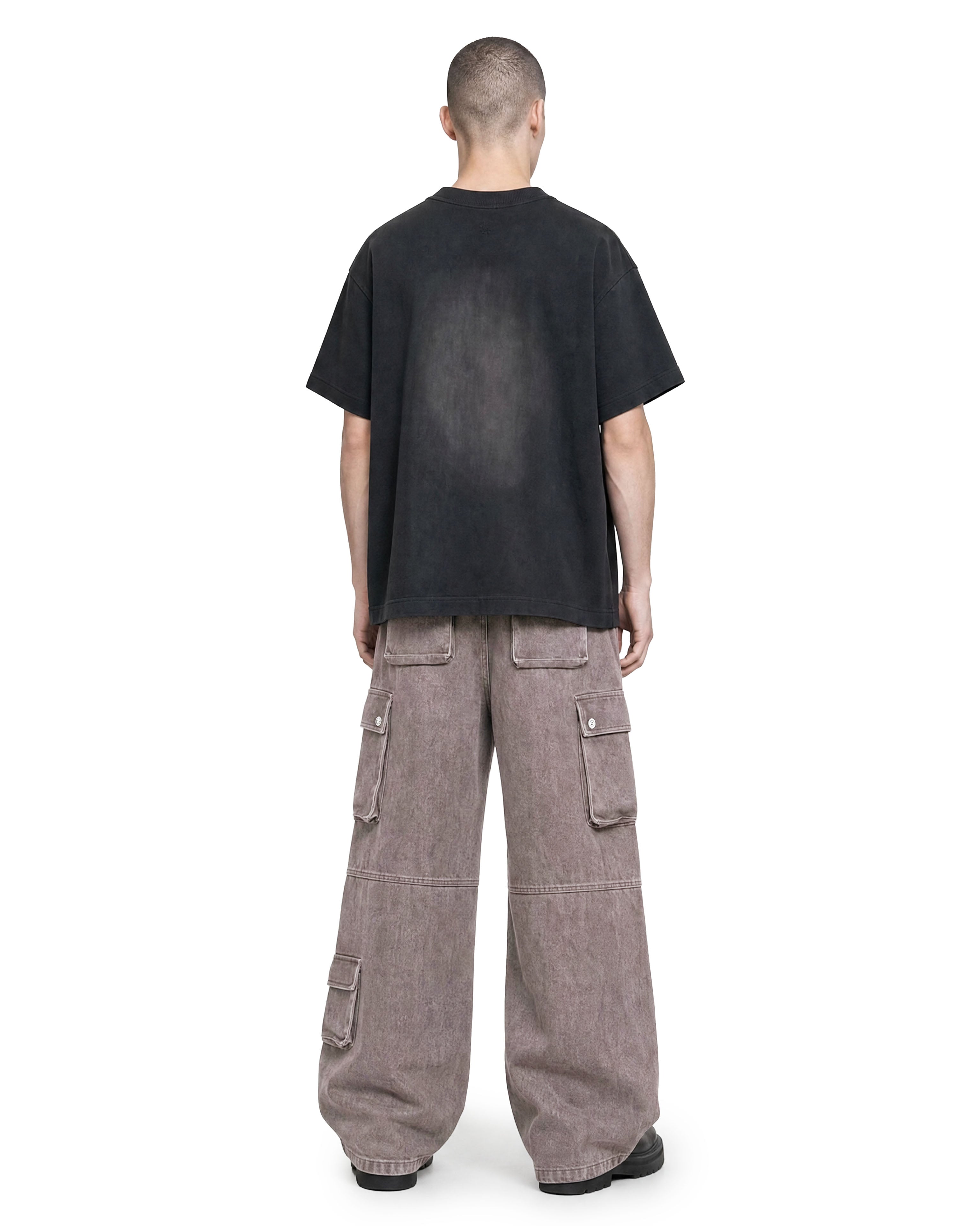 Cargo Utility Pants Washed Taupe 218