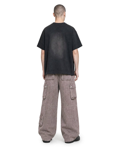 Cargo Utility Pants Washed Taupe 218