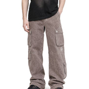 Cargo Utility Pants Washed Taupe 218