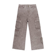 Cargo Utility Pants Washed Taupe 218