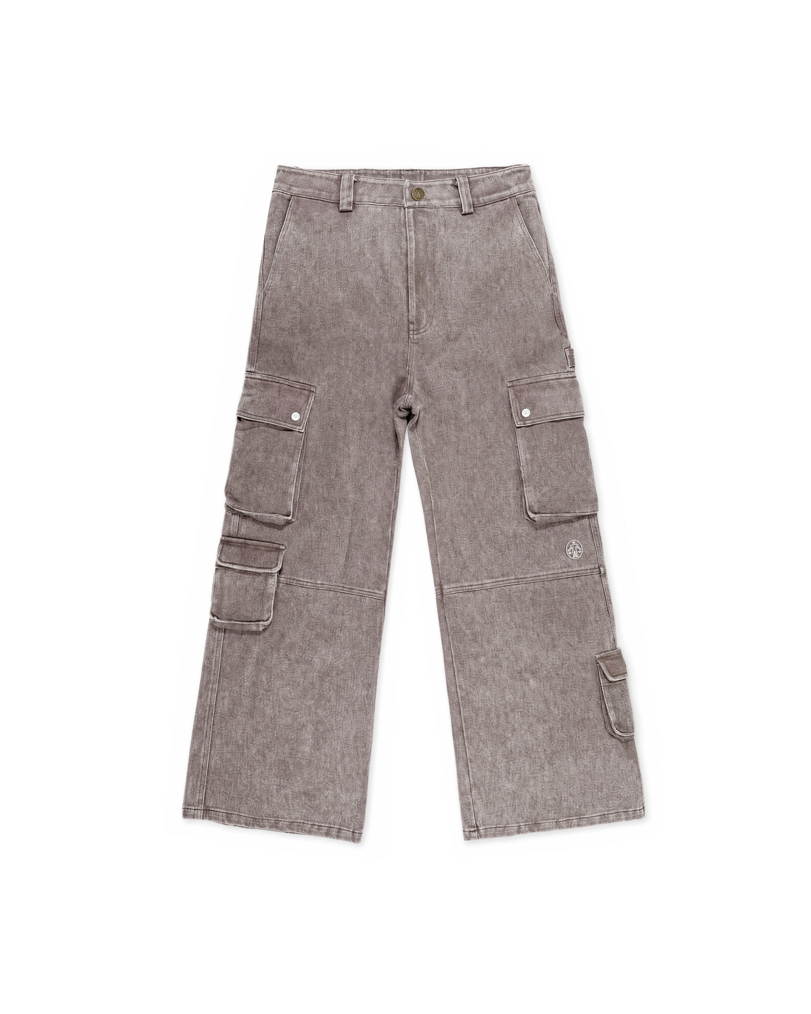 Cargo Utility Pants Washed Taupe 218