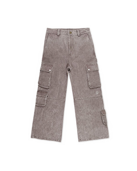 Cargo Utility Pants Washed Taupe 218
