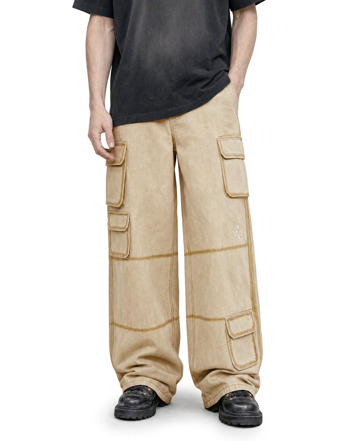 Cargo Utility Pants Sand