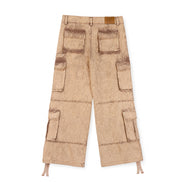 Cargo Wide Pants Acid Rust 126