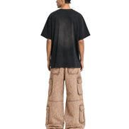 Cargo Wide Pants Acid Rust 126