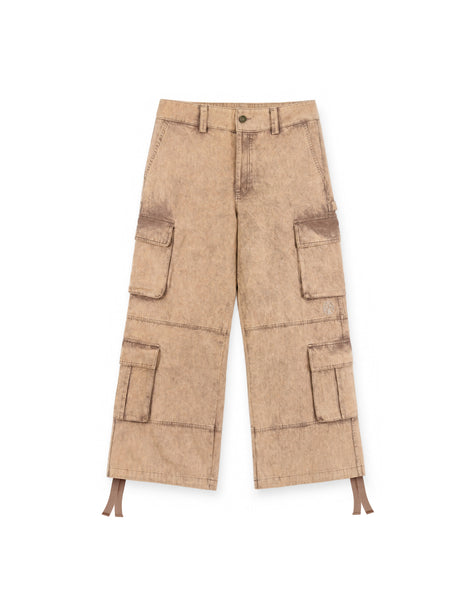 Cargo Wide Pants Acid Rust 126