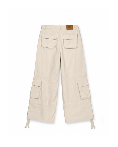 Cargo Wide Pants Beige 221