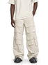 Cargo Wide Pants Beige 221
