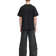 Cargo Pants Washed Black