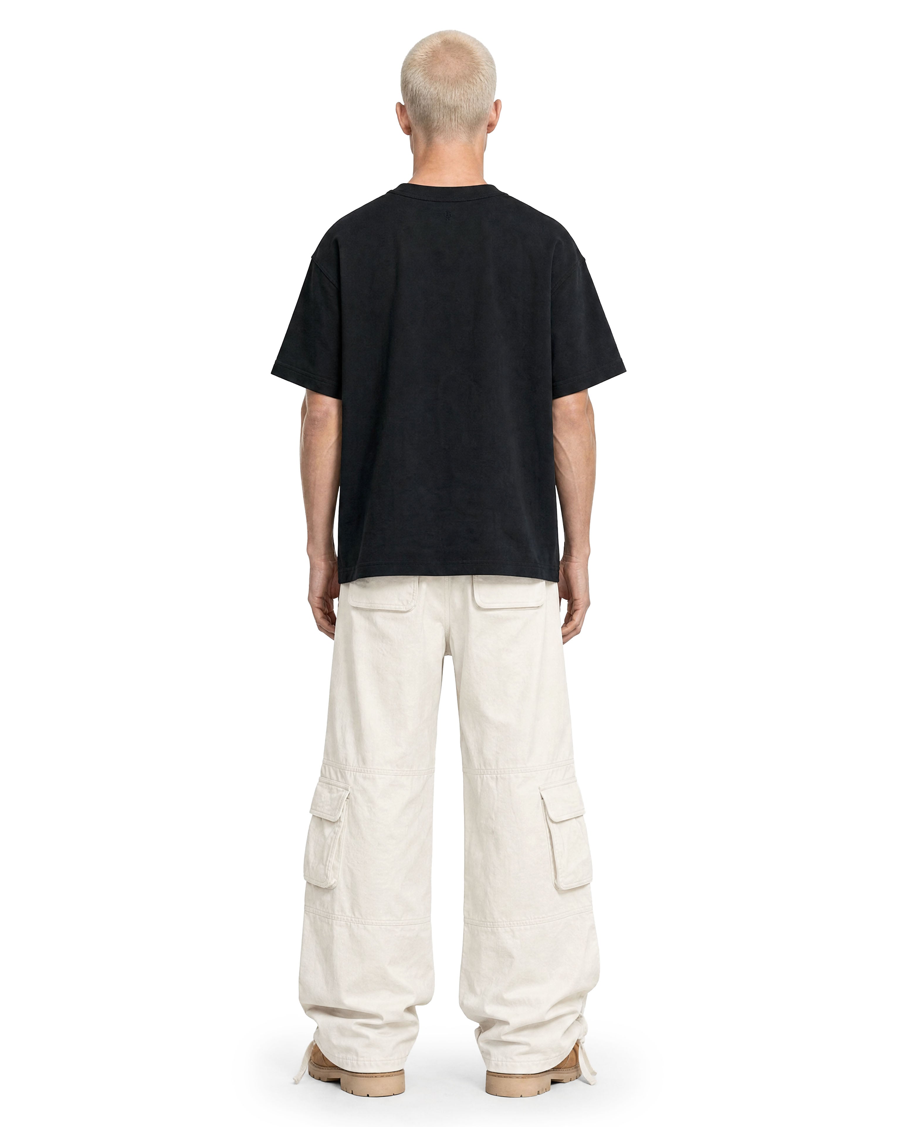 Cargo Wide Pants Canvas