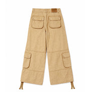 Cargo Wide Pants Washed Desert 223