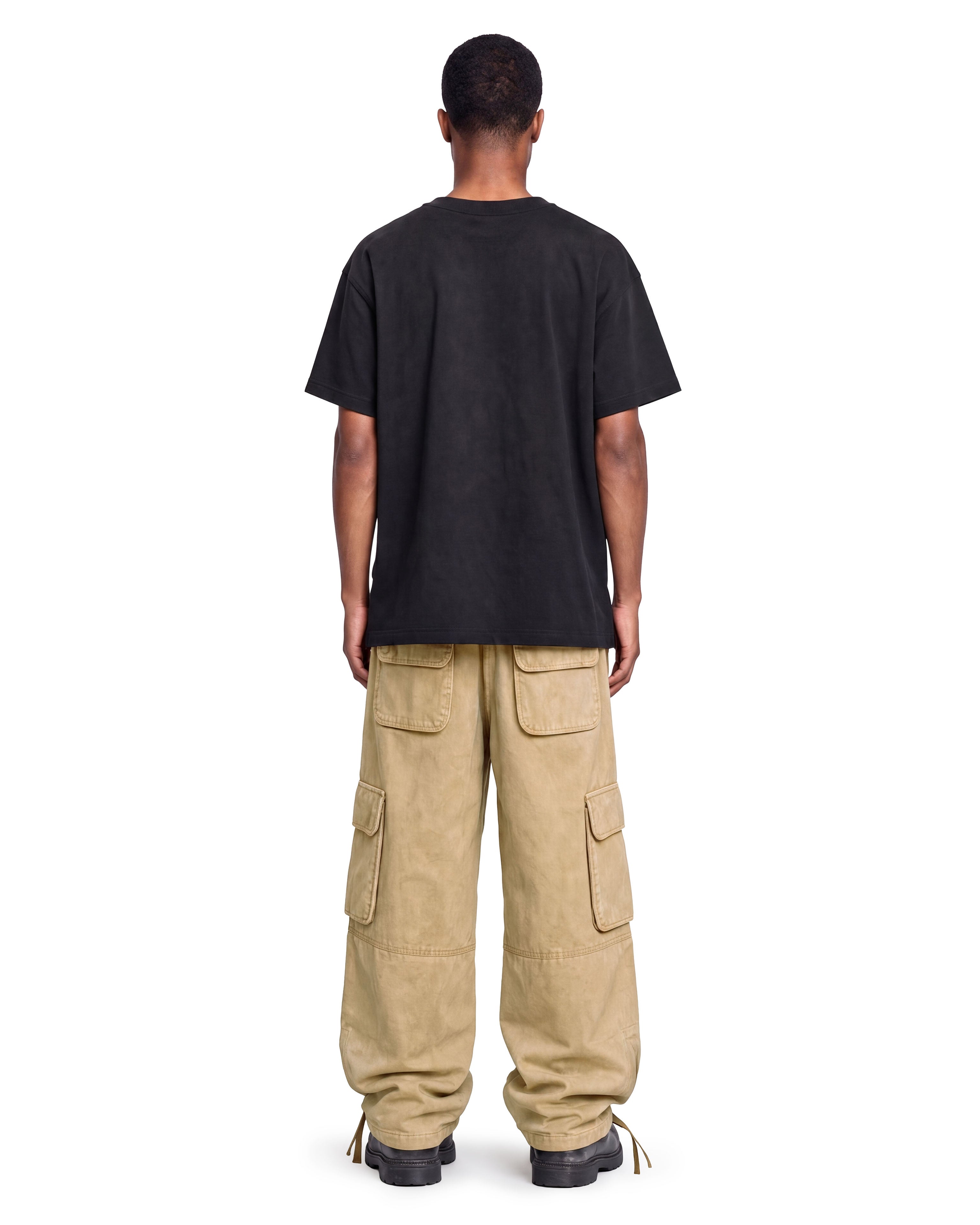 Cargo Wide Pants Washed Desert 223