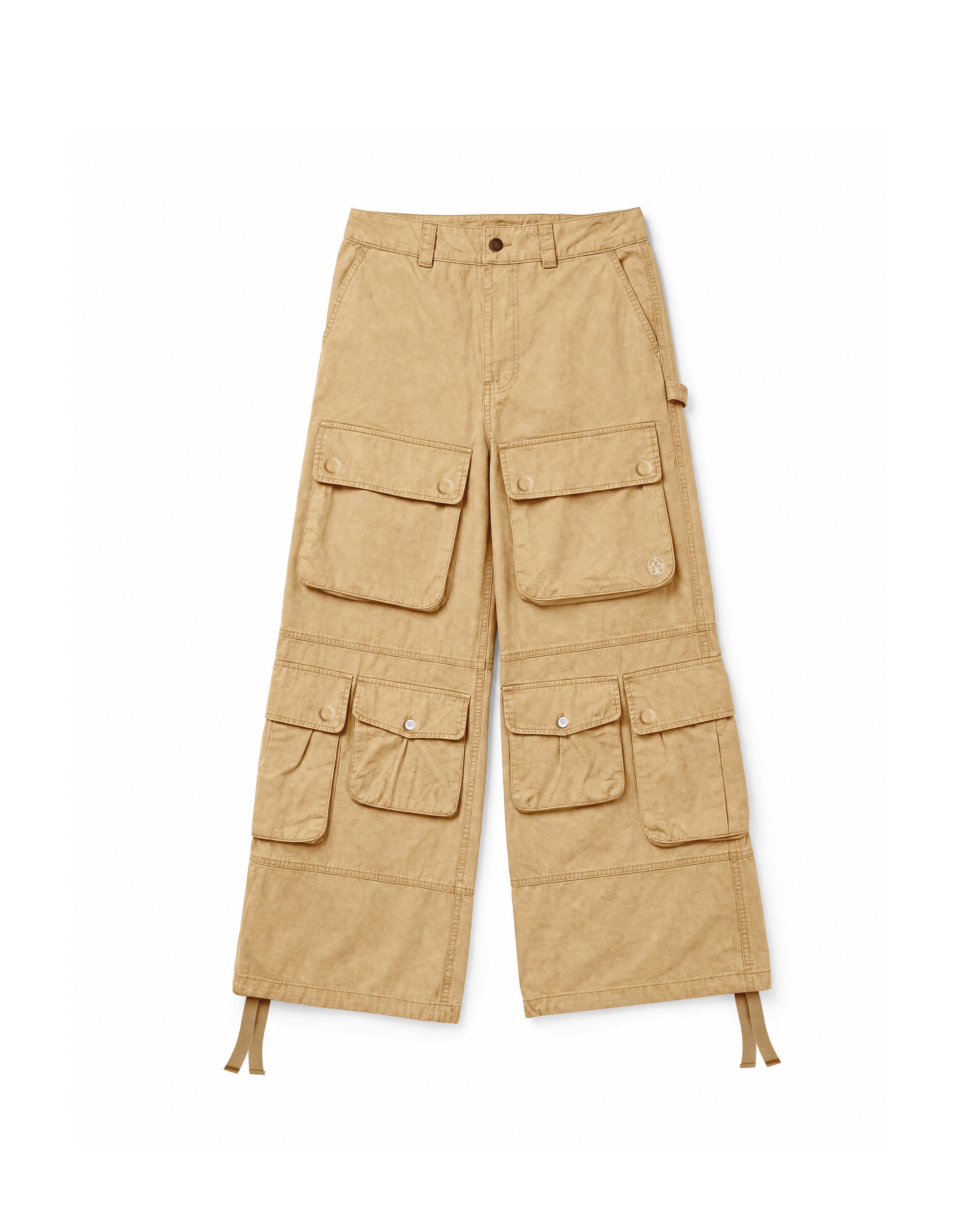 Cargo Wide Pants Washed Desert 223