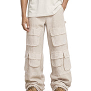 Cargo Wide Pants Hemp