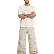 Cargo Wide Pants Hemp