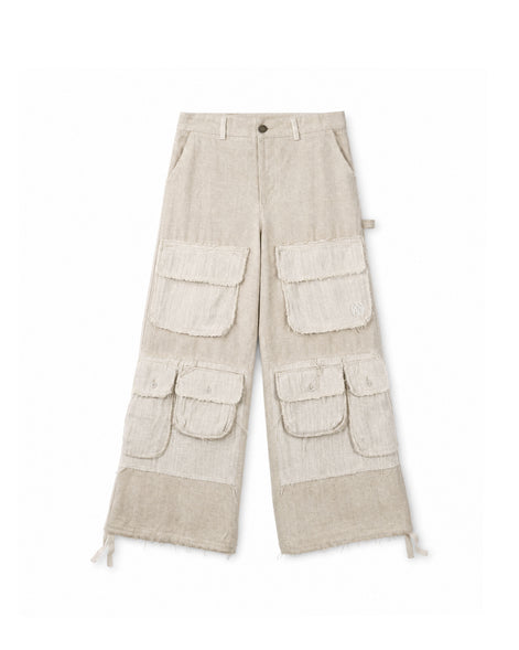 Cargo Wide Pants Hemp