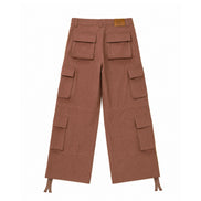 Cargo Wide Pants Rust