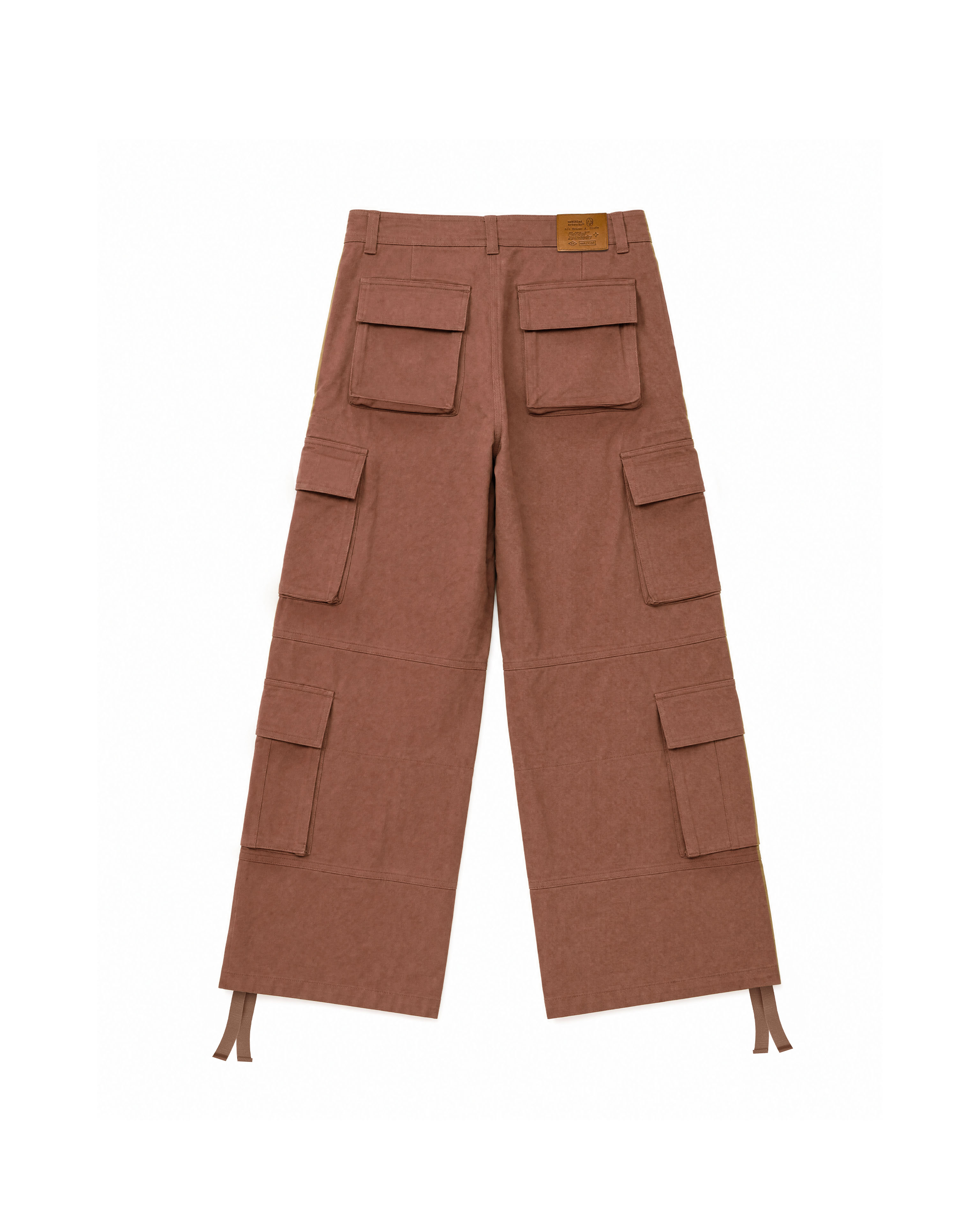 Cargo Wide Pants Rust