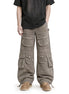 Cargo Wide Pants Washed Taupe 218