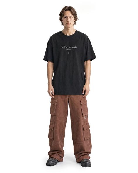 Cargo Wide Pants Rust