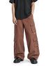 Cargo Wide Pants Rust