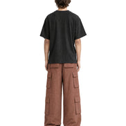 Cargo Wide Pants Rust