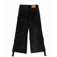 Cargo Wide Pants Black
