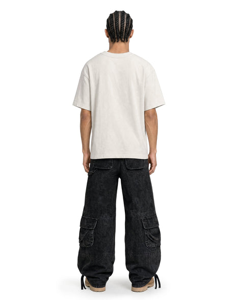Cargo Wide Pants Black
