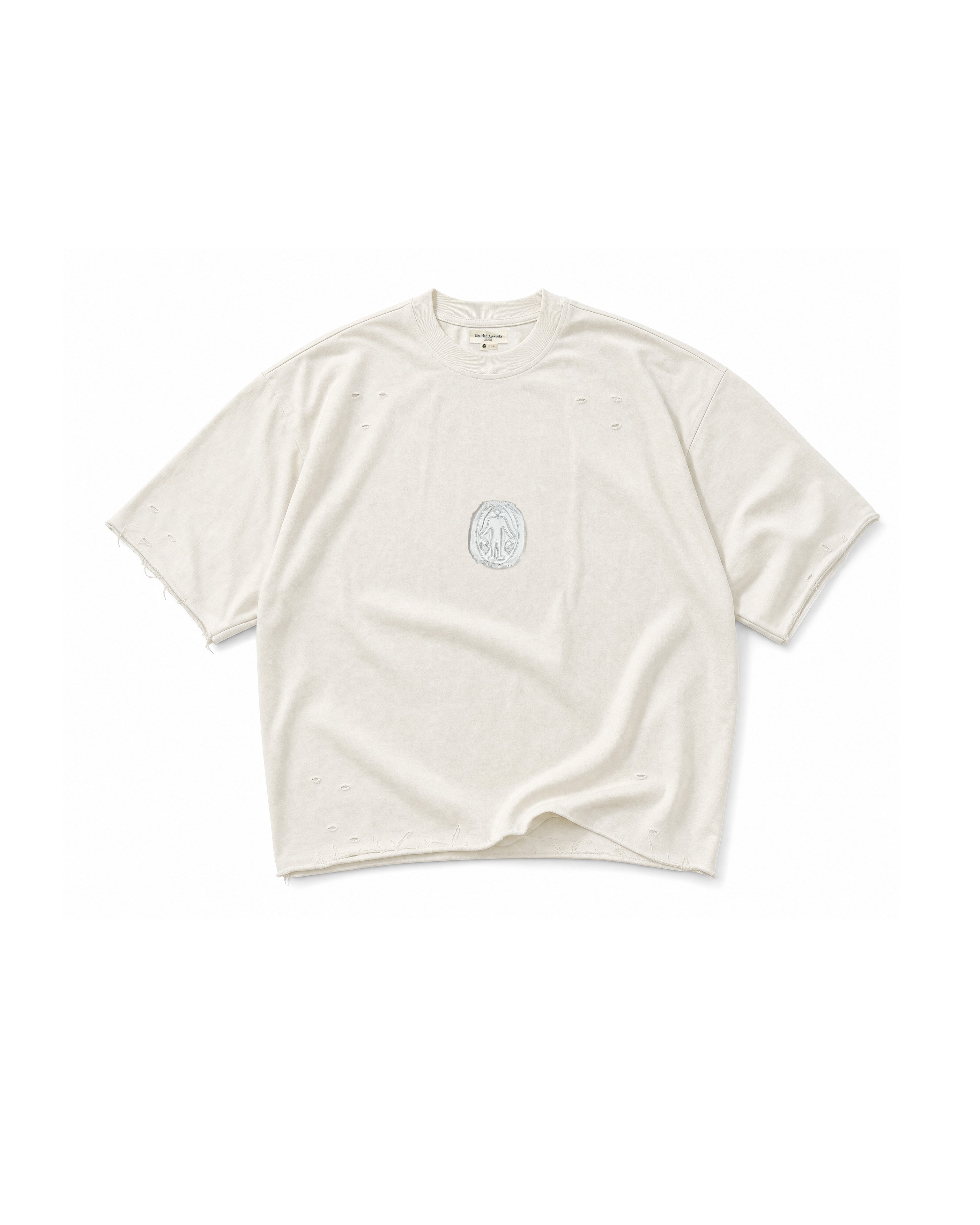 Crewneck Short Sleeve White