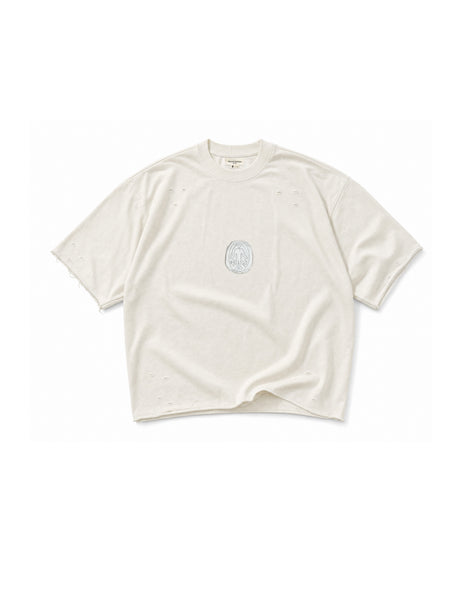 Crewneck Short Sleeve White