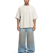 Crewneck Short Sleeve White