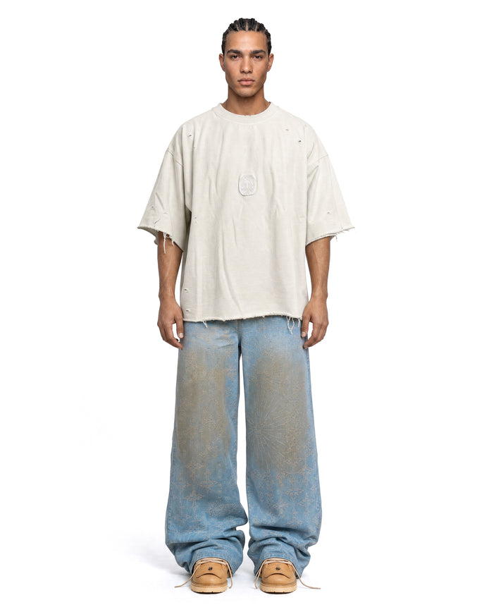 Crewneck Short Sleeve White