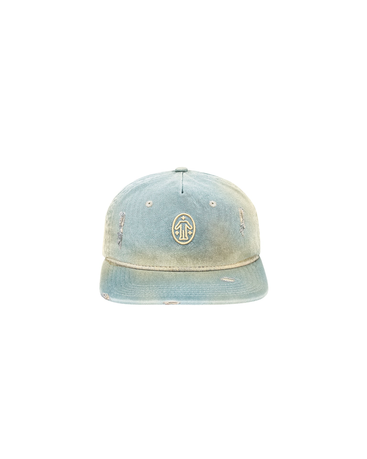 Baseball Cap Essential Bleach Denim